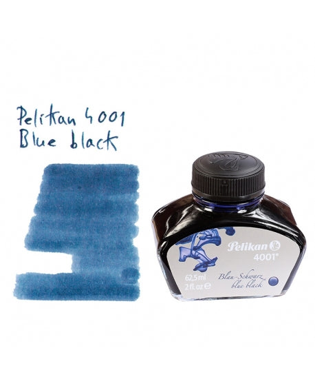 Pelikan 4001 Bottled Ink for Fountain Pens, Blue Black, 30ml, 301028